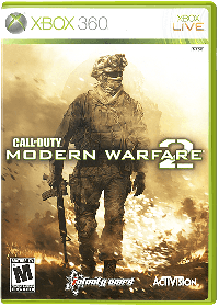 Call of Duty Modern Warfare 2 Xbox 360 US box art